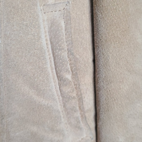 Shebang Suede Leather Jacket - Picture 6 of 14